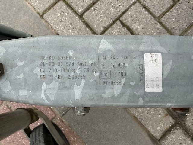 2008 bagageaanhangwagen - afbeelding 9 van  9