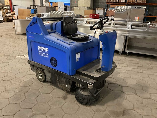 2008 bauscher floortec r 680 b zelfrijdende veegmachine - afbeelding 7 van  13