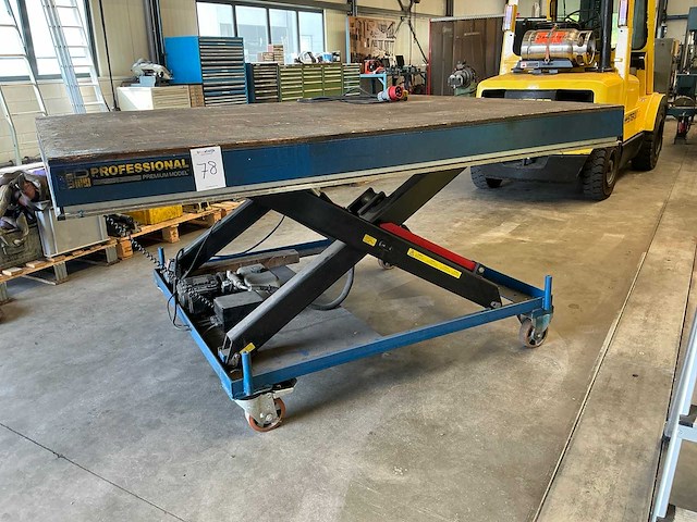 2008 bd lift tlx-5/82-2c schaarheftafel - afbeelding 2 van  6