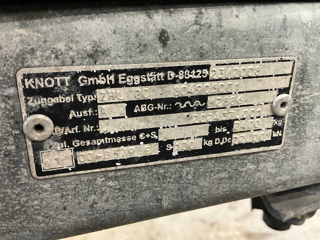 2008 boeckmann p10 paardentrailer - afbeelding 6 van  14