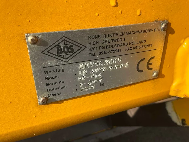2008 bos kb 5004-u-11-p-s kilverbak - afbeelding 11 van  19