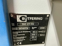 2008 büftering sgo 211 rk breedbandschuurmachine - afbeelding 4 van  16