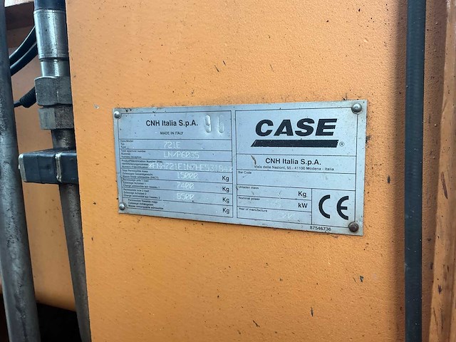 2008 case 721e shovel - afbeelding 18 van  20