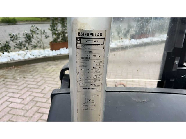 2008 caterpillar nsp12ni stapelaar - afbeelding 5 van  6