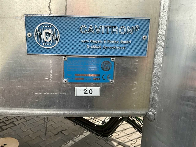 2008 cavitron 1005s002 aluminium silo - afbeelding 2 van  11