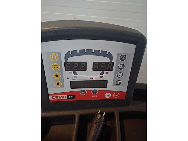 2008 cemb c71 1/2evo banden balanceerapparaat - afbeelding 3 van  6