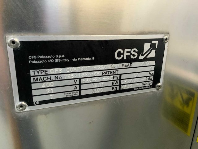 2008 cfs compact m360 dieptrekmachine - afbeelding 5 van  12
