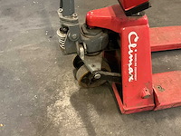 2008 climax pm20w hand hydraulische palletwagen met weegsysteem - afbeelding 4 van  6