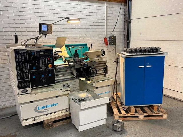2008 colchester master 3250 universele draaibank - afbeelding 3 van  10