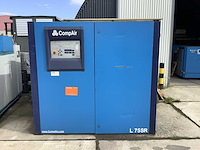 2008 compair l75sr schroefcompressor - afbeelding 1 van  8