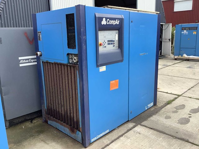 2008 compair l75sr schroefcompressor - afbeelding 4 van  8