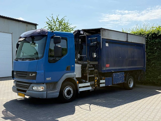 2008 daf lf vrachtwagen met hiab autolaadkraan - afbeelding 5 van  41