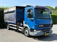 2008 daf lf vrachtwagen met hiab autolaadkraan - afbeelding 6 van  41