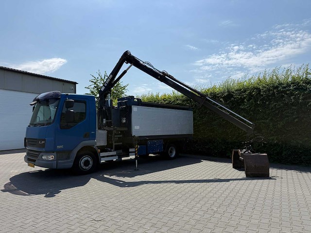 2008 daf lf vrachtwagen met hiab autolaadkraan - afbeelding 27 van  41