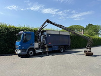 2008 daf lf vrachtwagen met hiab autolaadkraan - afbeelding 20 van  41