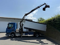 2008 daf lf vrachtwagen met hiab autolaadkraan - afbeelding 25 van  41