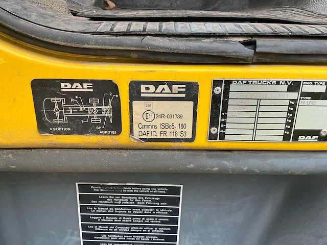 2008 daf lf45 oprijwagen vrachtwagen - afbeelding 52 van  53