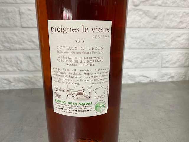 2008 domaine preignes le vieux - maison robert vic réserve du domaine coteaux du libron (36x) - afbeelding 3 van  5