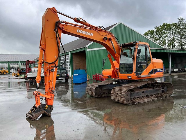 2008 doosan s155lc-v rupsgraafmachine - afbeelding 1 van  41