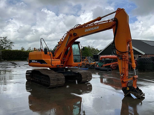2008 doosan s155lc-v rupsgraafmachine - afbeelding 12 van  41