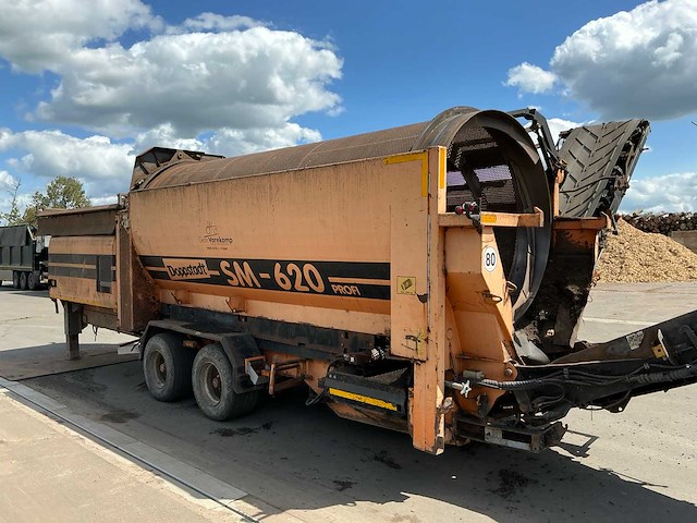 2008 doppstadt sm-620 profi mobiele trommelzeefinstallatie - afbeelding 26 van  30
