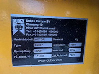 2008 dubex actor 99007 getrokken veldspuit – 5.000 liter – 45 m - afbeelding 3 van  11