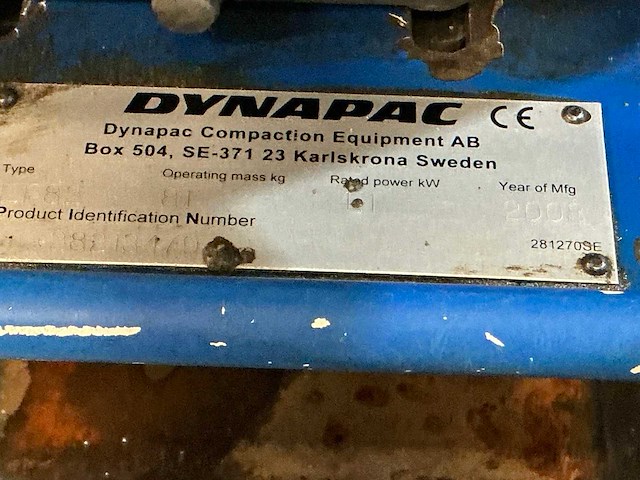 2008 dynapac zf 82 trilplaat - afbeelding 6 van  7