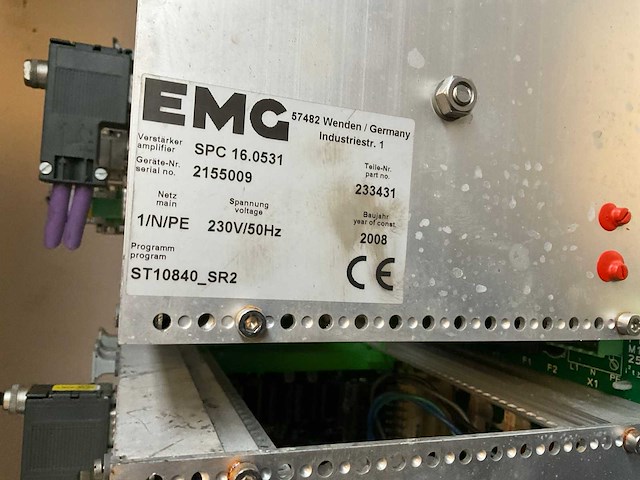 2008 emg st10840 control unit (2x) - afbeelding 3 van  3