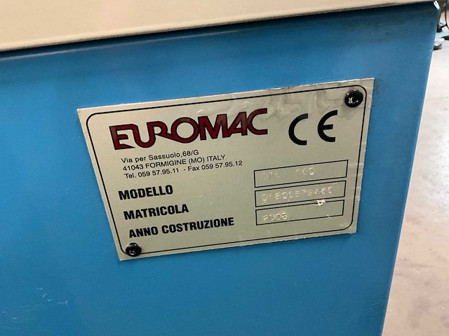 2008 euromac digibend 160 buigmachine - afbeelding 6 van  6