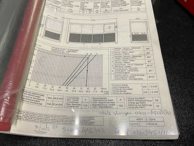 2008 f-industrial frigo ge1ac 80/z/x koelinstallatie met filterunit - afbeelding 22 van  30