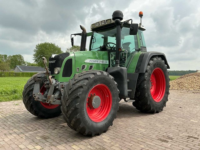 2008 fendt 718 vierwielaangedreven landbouwtractor - afbeelding 1 van  11