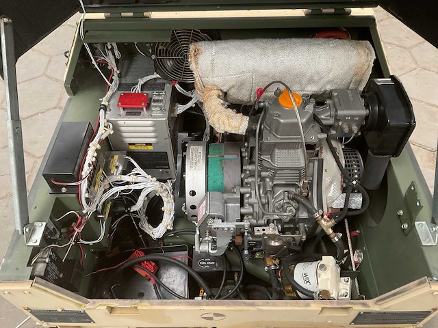 2008 fermont mep-831a stroomgenerator - afbeelding 9 van  11