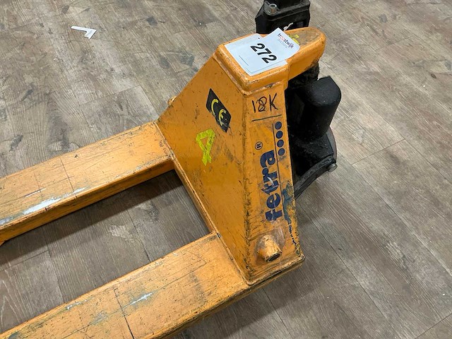 2008 fetra hand hydraulische palletwagen - afbeelding 3 van  4