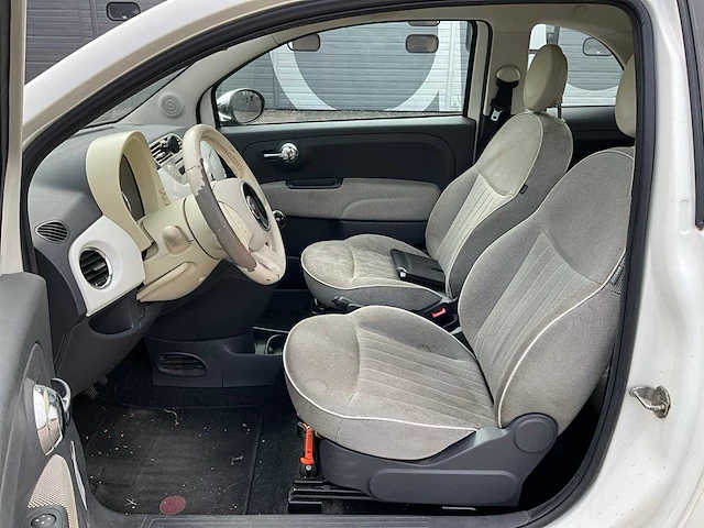 2008 fiat 500 1.4-16v lounge personenauto 91-glk-3 - afbeelding 10 van  36