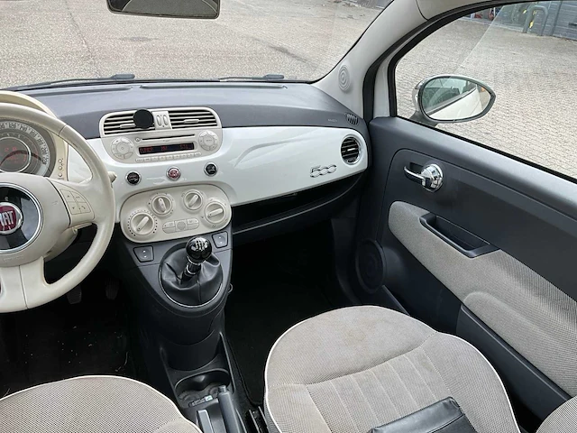 2008 fiat 500 1.4-16v lounge personenauto 91-glk-3 - afbeelding 14 van  36