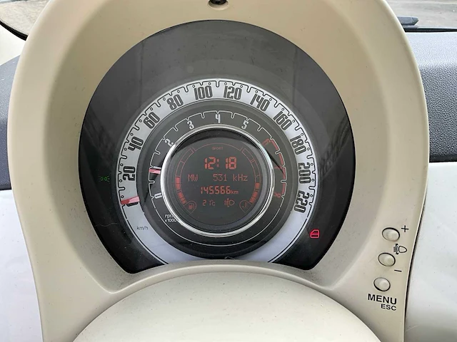 2008 fiat 500 1.4-16v lounge personenauto 91-glk-3 - afbeelding 15 van  36