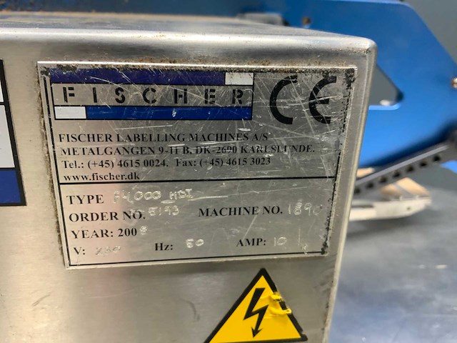 2008 fischer f4000 mdi applicator - afbeelding 3 van  5