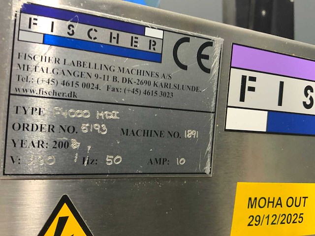 2008 fischer f4000-s applicator op statief - afbeelding 4 van  6