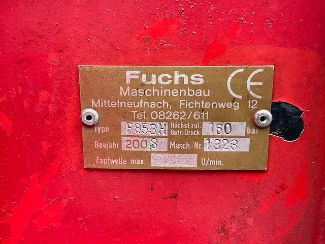 2008 fuchs f835h shovel - afbeelding 23 van  23