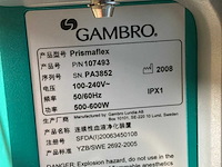 2008 gambro primaflex dialyse-apparatuur - afbeelding 10 van  10