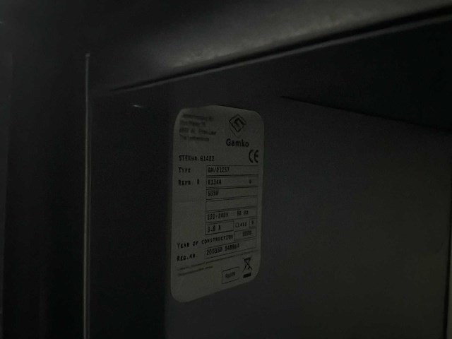 2008 gamko gm/2125 st barkoeling - afbeelding 4 van  6