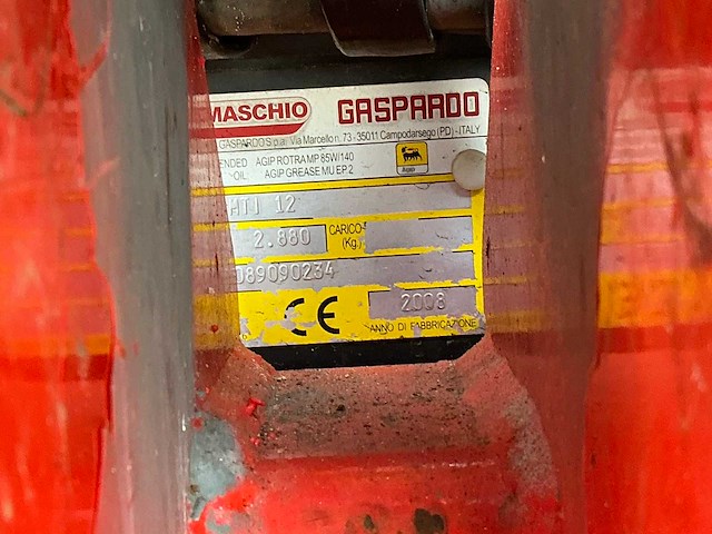 2008 gaspardo mti 3 punts gedragen mais zaaimachine 12 rij - afbeelding 24 van  30