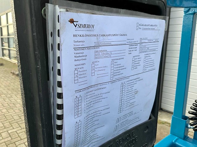 2008 genie gs-2032 hoogwerker - afbeelding 3 van  12