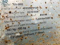 2008 genie gs-2032 hoogwerker - afbeelding 4 van  12