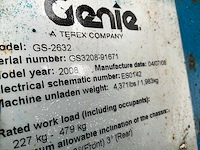 2008 genie gs-2632 hoogwerker - afbeelding 5 van  13