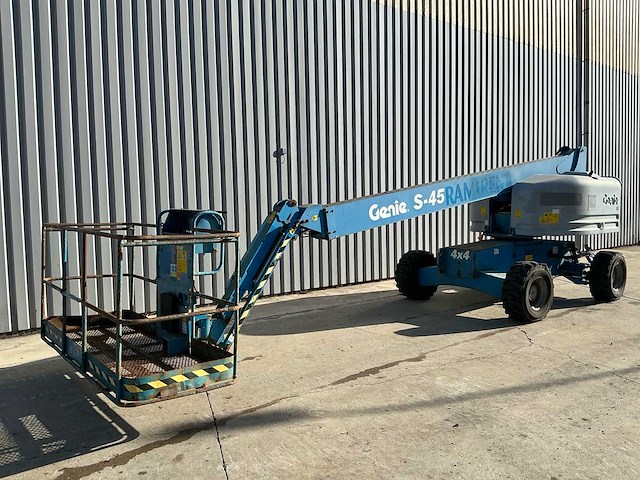 2008 genie s-45 4x4 telescoophoogwerker – 15,7 m werkhoogte - afbeelding 1 van  34