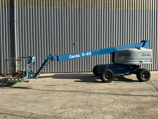 2008 genie s-45 4x4 telescoophoogwerker – 15,7 m werkhoogte - afbeelding 12 van  34