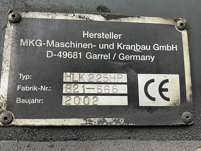 2008 ginaf x3232s vrachtwagen met laadkraan - afbeelding 22 van  34