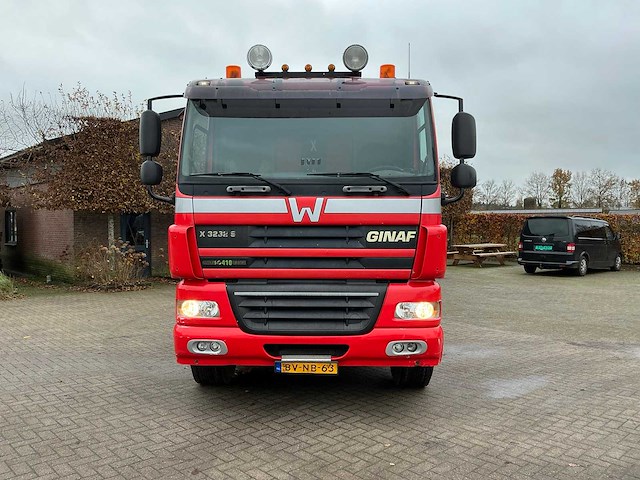 2008 ginaf x3232s vrachtwagen met laadkraan - afbeelding 12 van  34