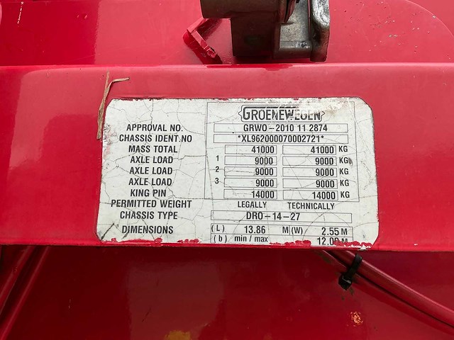 2008 groenewegen dro-12-27 oplegger - afbeelding 7 van  27